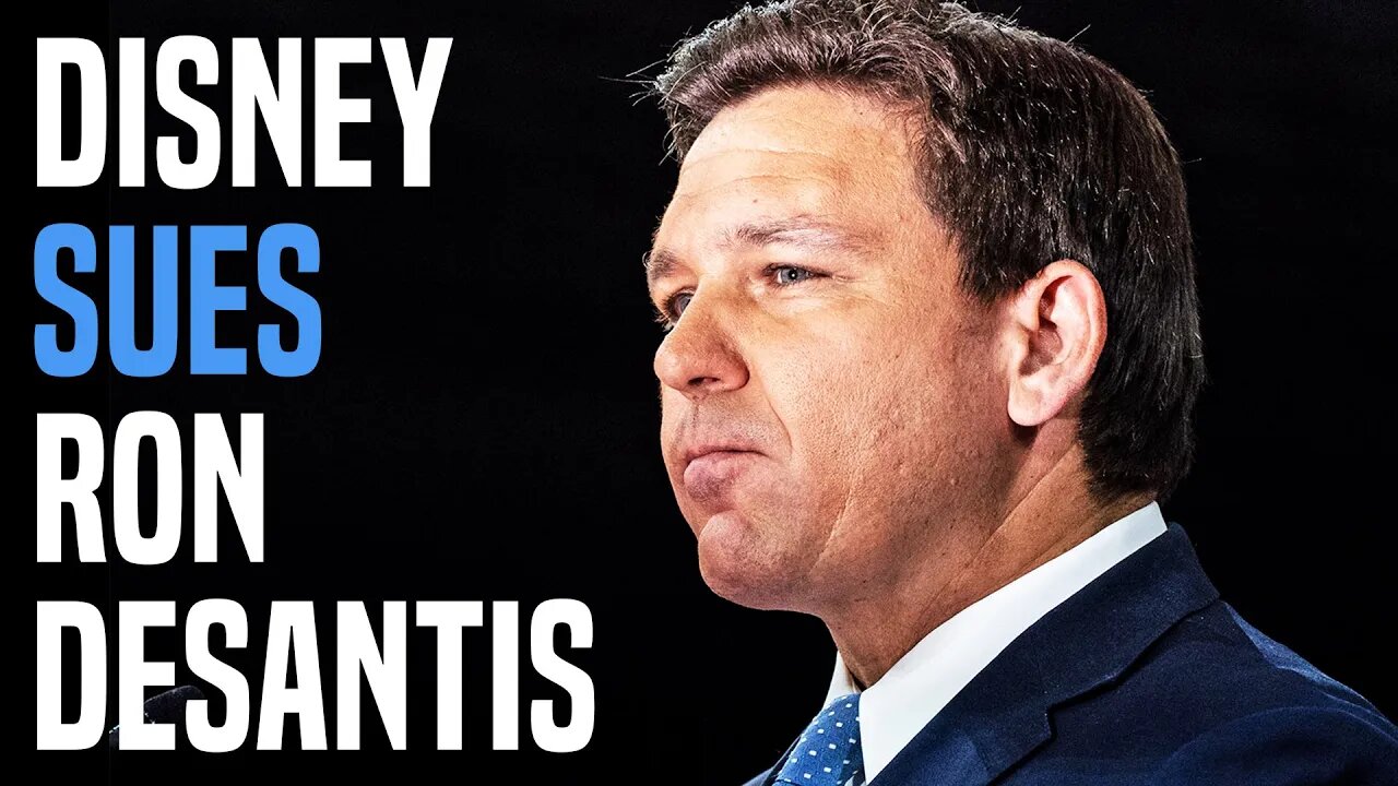OH NO: Disney sues Ron DeSantis for his crusade to destroy them
