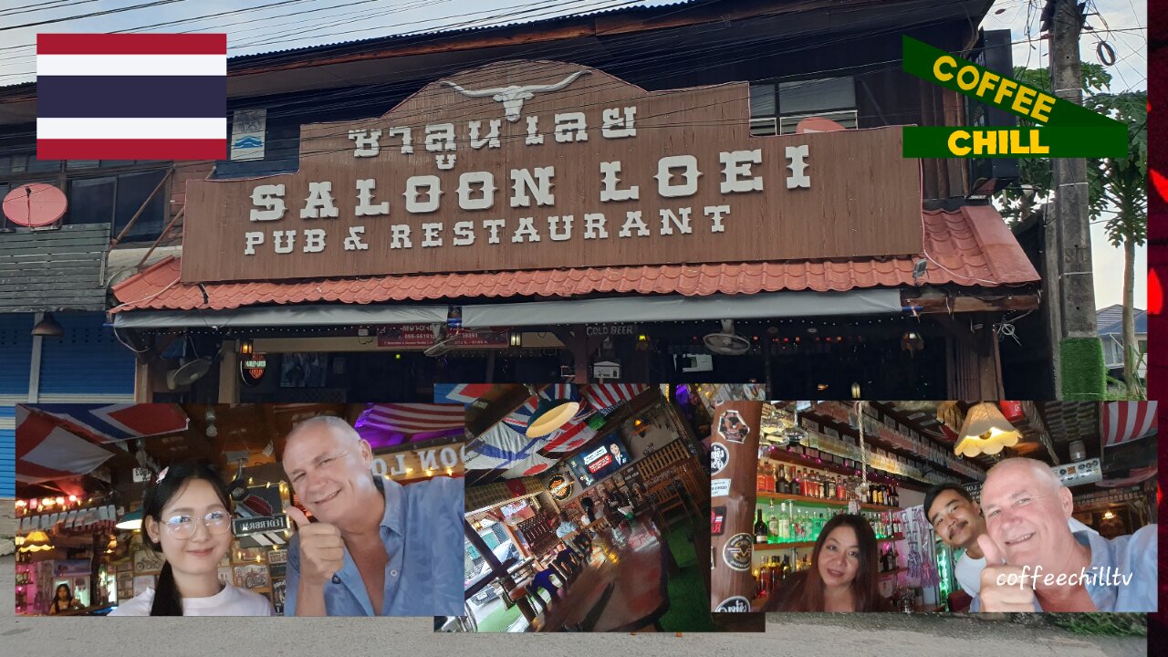 SALOOON LOEI PUB & RESTAURANT Thanon Ruam Pattana 16/11 Muang Loei, Northern Isaan Thailand 42000 TV