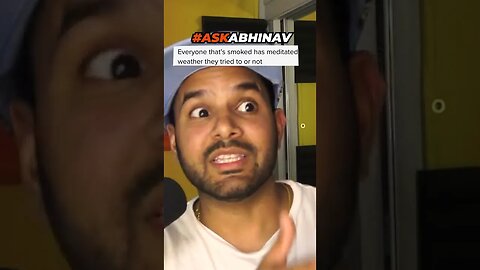 MEDITATION & WEED GET YOU HIGH#shorts