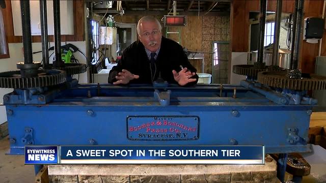 Antique press continues sweet success at Busti Cider Mill