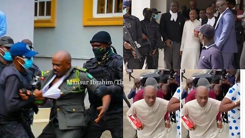 Outrage as DSS clash with prison officials, re-arrest Emefiele possession of firearms - ammunition