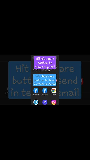 We are using the MyDailyChoice App on #android #phone to Post on #Facebook