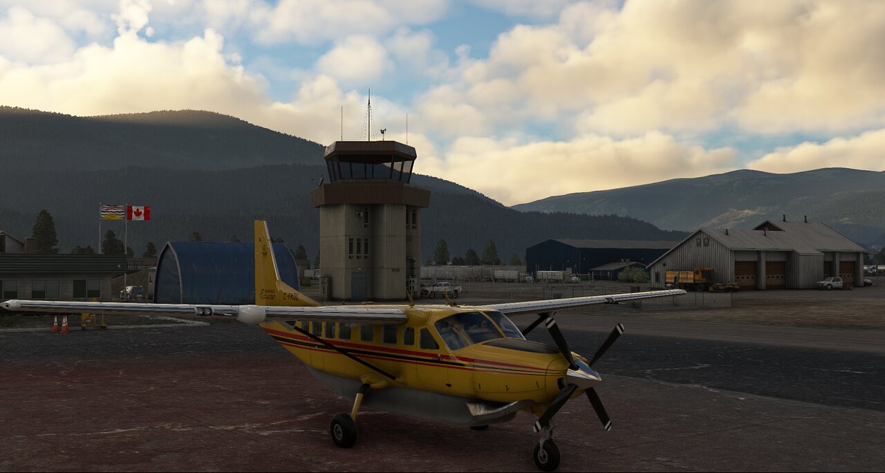 MSFS 2020 / Western Canada flight