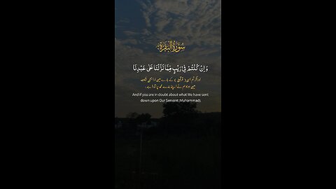 Surah Baqrah | Urdu English Translation Of Quran | Sakoon #surahbaqrah #quran #sakoon #islamic_vide