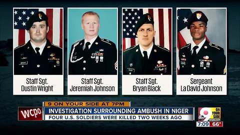 Investigation surrounding ambush in Niger