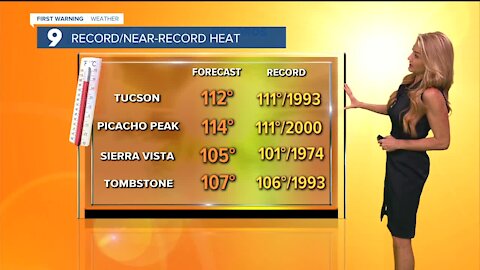 Dangerous and record breaking heat all week