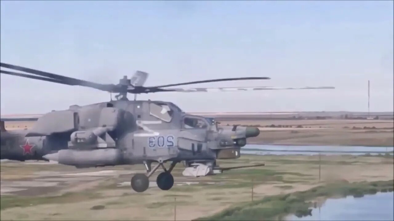 Russian helicopter pilot's are great at what they do.