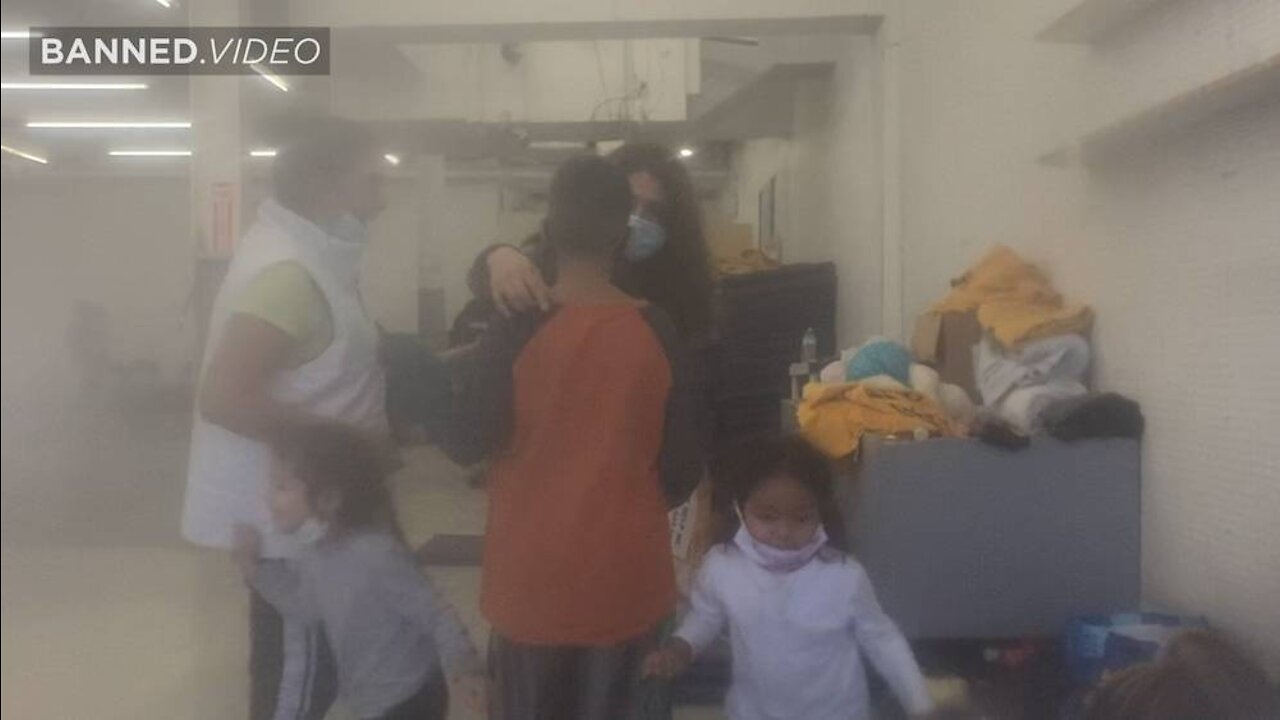 SHOCKING NEW FOOTAGE: Migrants Held In Squalor In Secret Private Facility