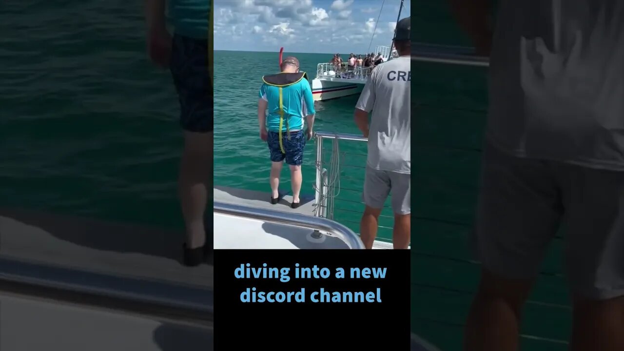 diving into a new Discord channel....