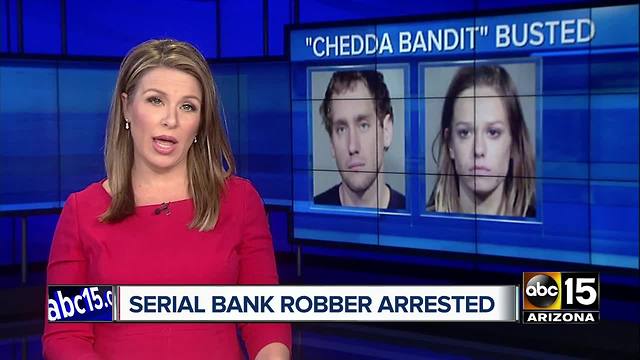 'Chedda Bandit' arrested in Valley robberies