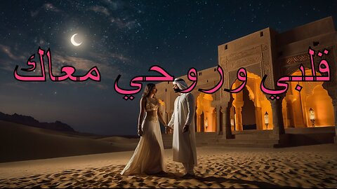 قلبي وروحي معاك | Arabic love song | Romantic arabic music | Soulful arabic song,