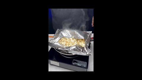 BUTTER POPCORN W/O UTENSILS/ ASMR