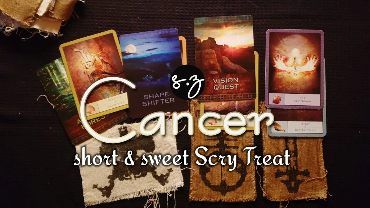 Cancer 🎁 Solstice Scrolls & Holiday Tarot Treat (5min ish)