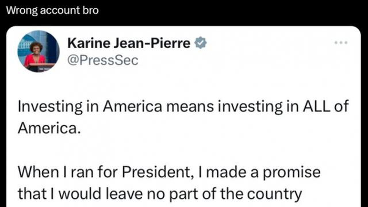 THIS REPORTER FACT CHECKS LYING KARINE JEAN-PIERRE, MADE HER LOOK STUPID ON WORLD STAGE 12-10-23 REG