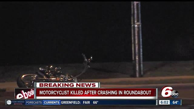 Man killed in Lawrence motorcycle crash