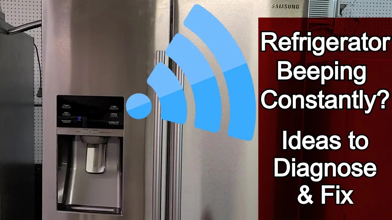 Samsung Refrigerator Beeping - How to Find and Fix a Beeping Refrigerator