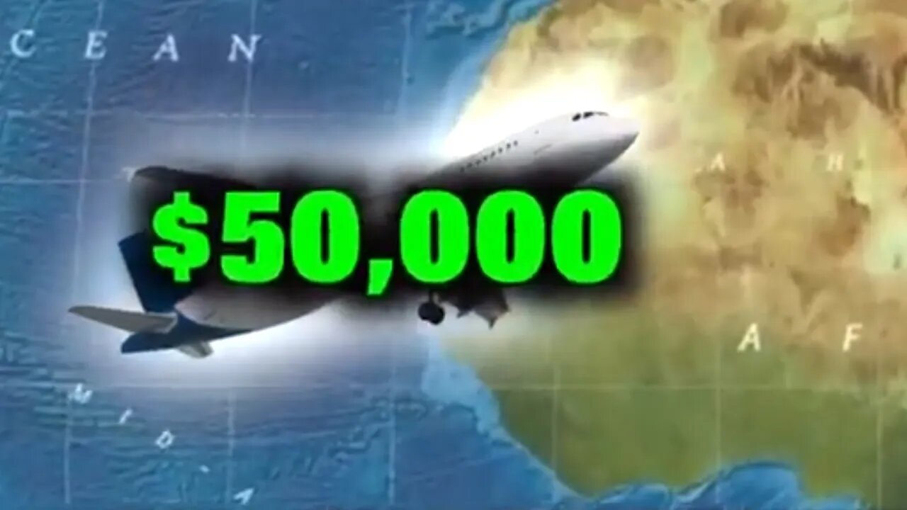 $1 vs $1,000,000 Plane Ticket!