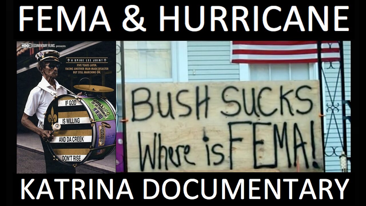 ⬛️⚡️ FEMA & HURRICANE KATRINA DOCUMENTARY 🌪