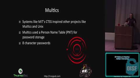Of History Hashes Adrian Crenshaw