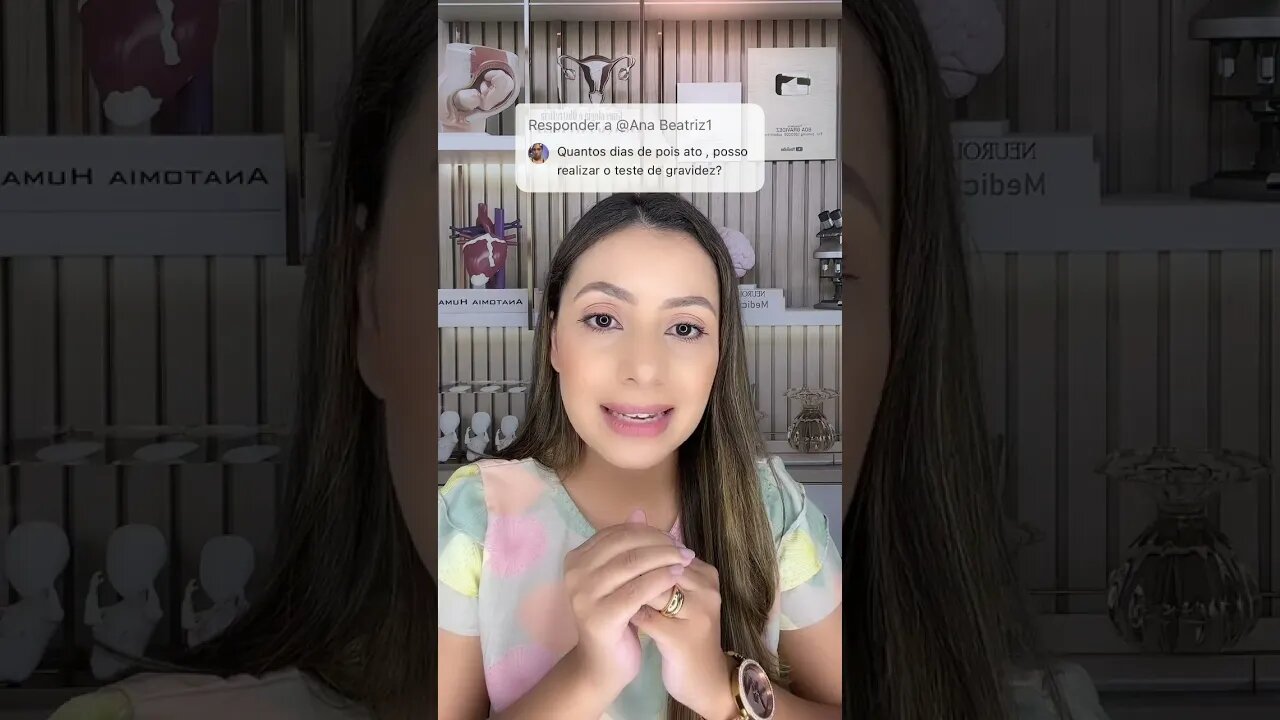 Quantos dias depois do ato posso realizar o teste de gravidez?