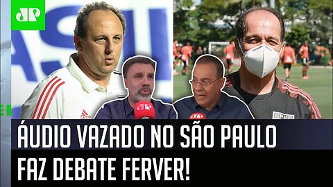 "ELE NÃO MERECE RESPEITO!" ÁUDIO VAZADO no São Paulo faz DEBATE FERVER!