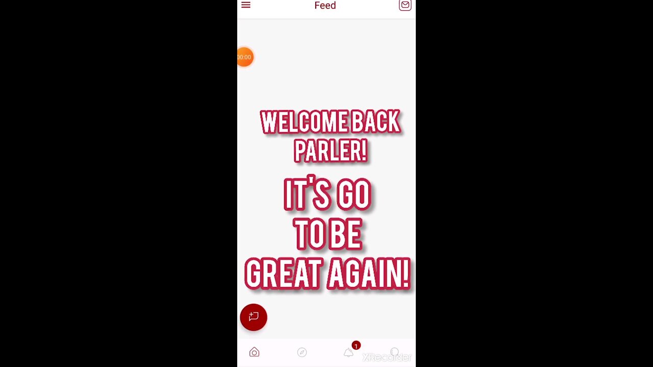 Welcome back PARLER!