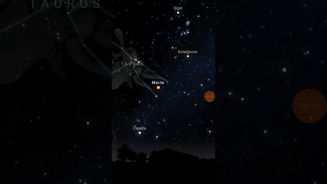 Observando o espaço - Viagem até Marte