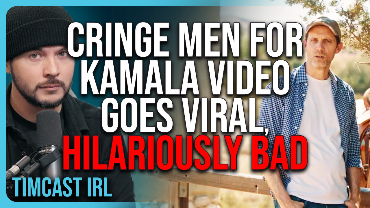 CRINGE Men For Kamala Video GOES VIRAL, Hilariously Bad