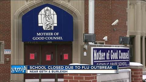 Milwaukee elementary school closes for the rest of the week due to high number of sick students