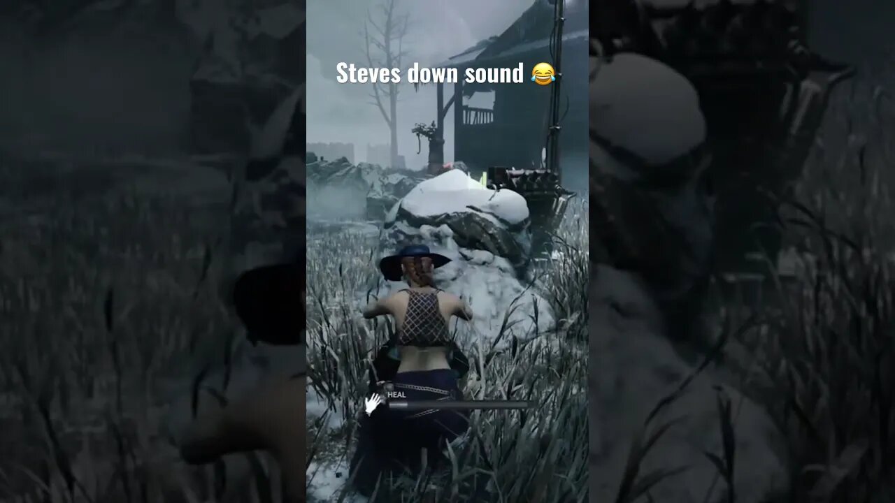 Steve’s death sound in Dead by Daylight is something else 😂#shorts #dbd #dbdshorts #gaming