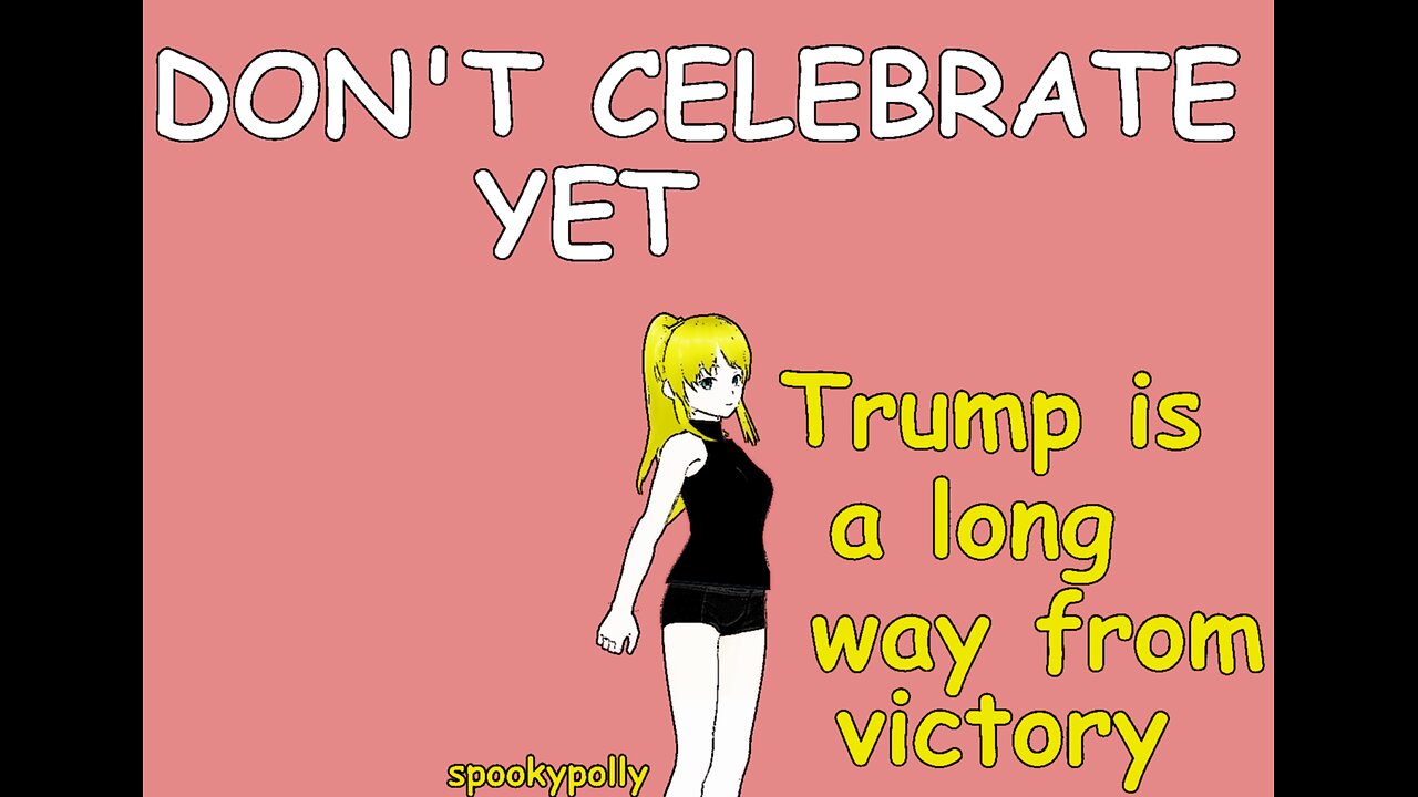 don't celebrate yet
