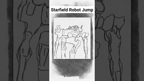 Jumping Starfield Robot!! #starfield