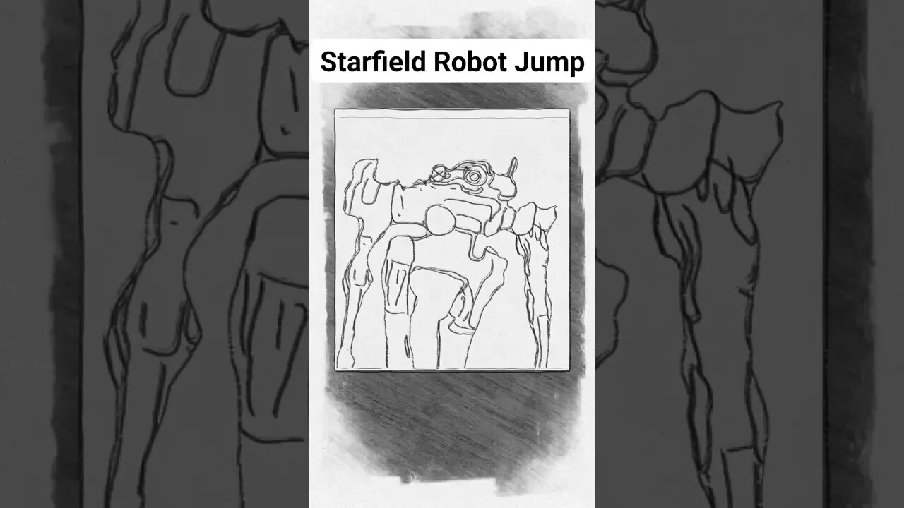 Jumping Starfield Robot!! #starfield
