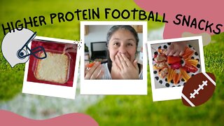 Game Day Snacks - higher protein snack options