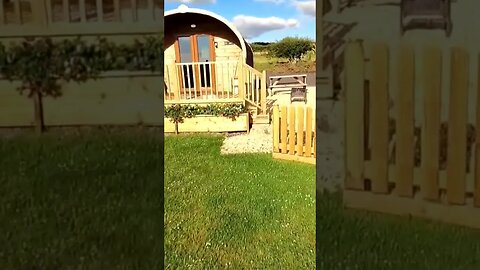 Camping pod at Hayton Hideaways Cumbria 5th July 2021 GoPro.