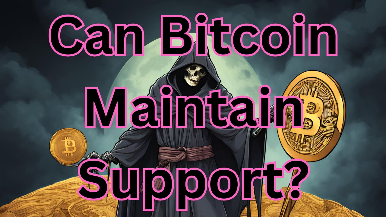 Can Bitcoin Maintain Support? E398 #crypto #grt #xrp #algo #ankr #btc #crypto