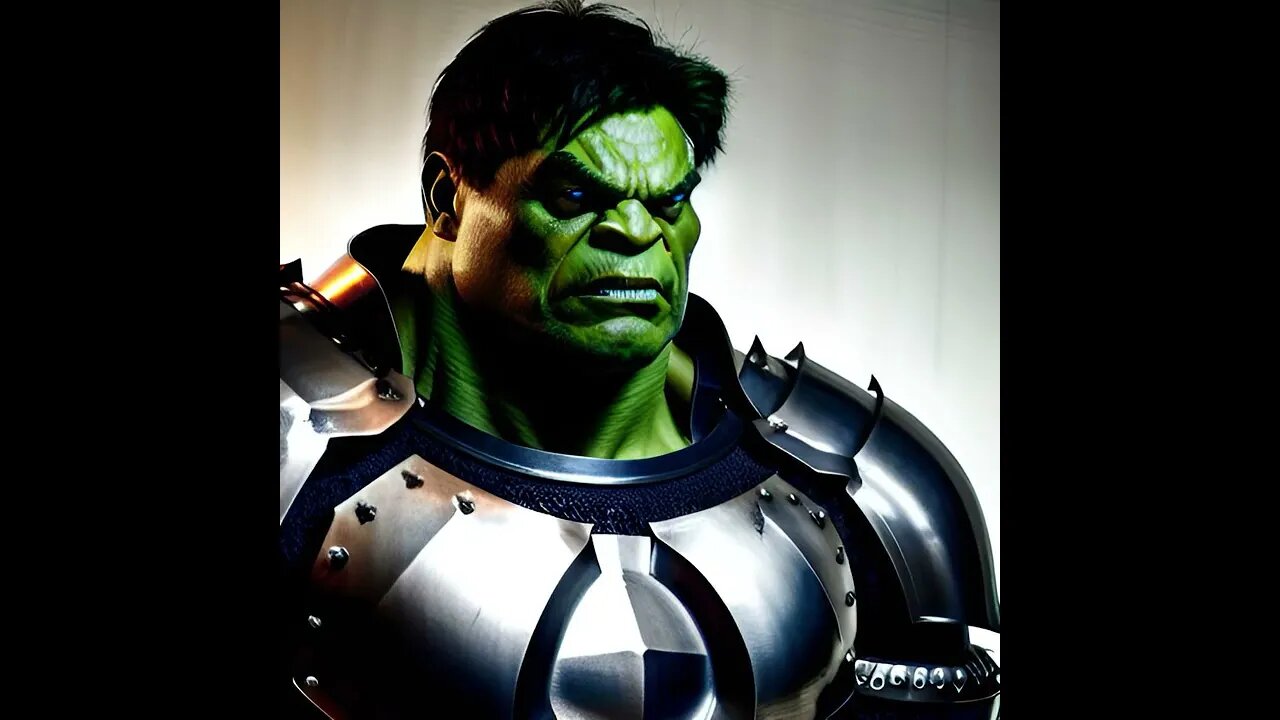 Hulk as a knight in shining armor #knight #hulk #wonderapp