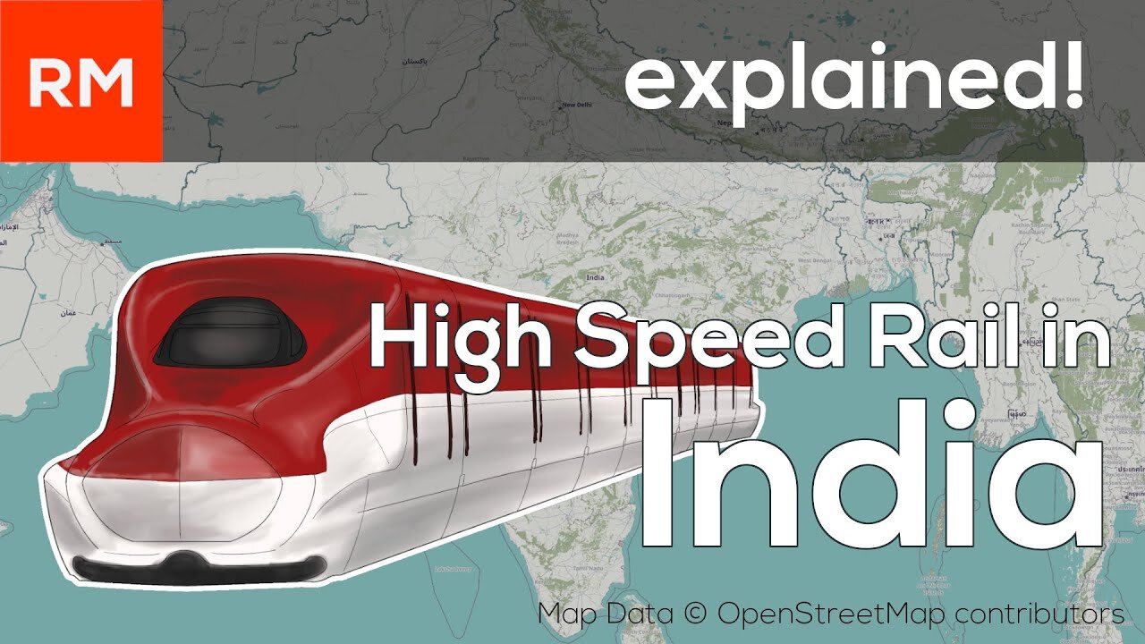 The best country for high speed rail? | India's High Speed Rail System Explained