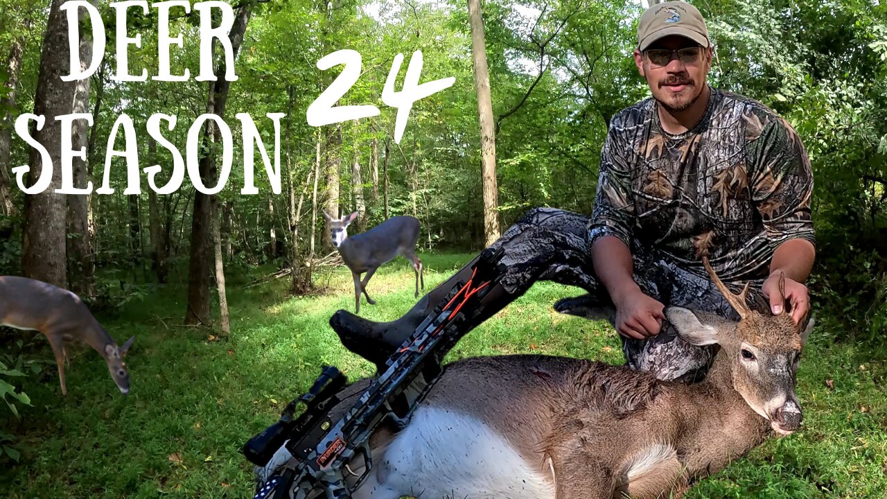 My First Buck Of The 2024 Deer Season. EP.1