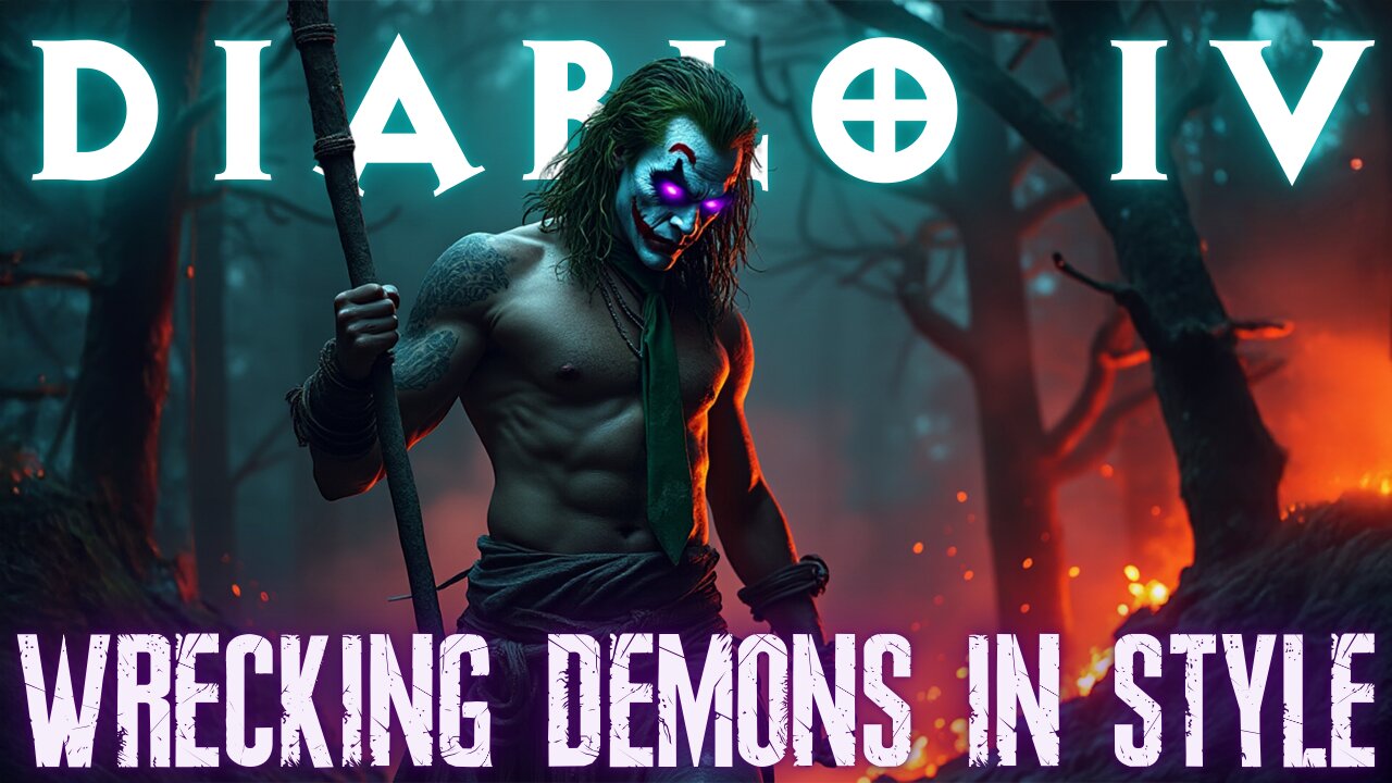 😈 Diablo 4 - WRECKING DEMONS DAY.. IN STYLE!