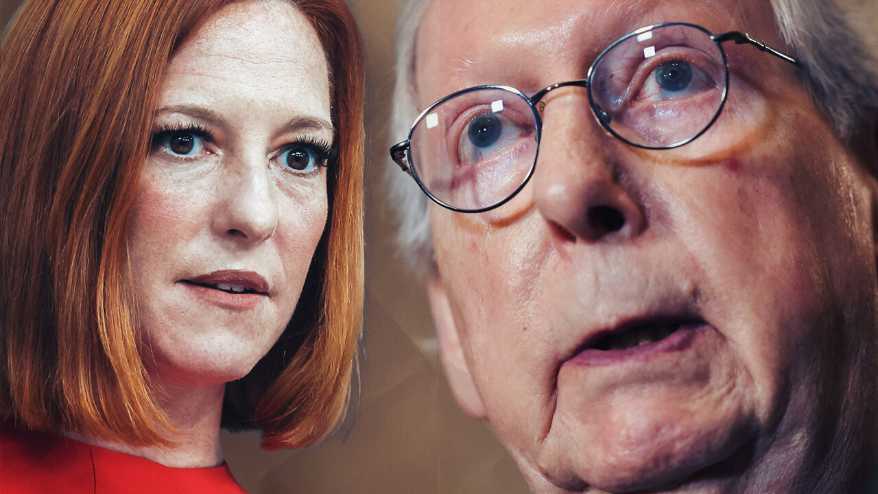 Jen Psaki Incites Violence And Mitch McConnell Calls For War