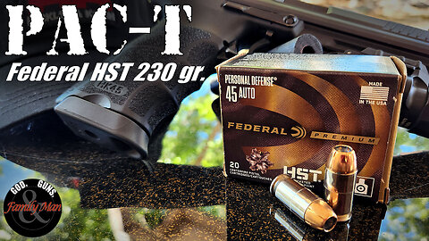 The (Near) Perfect Self Defense Bullet?! Federal HST