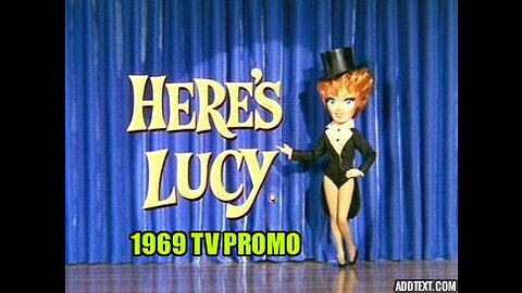 HERE'S LUCY 1969 TV PROMO