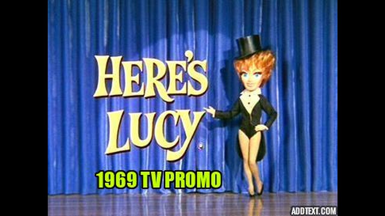 HERE'S LUCY 1969 TV PROMO