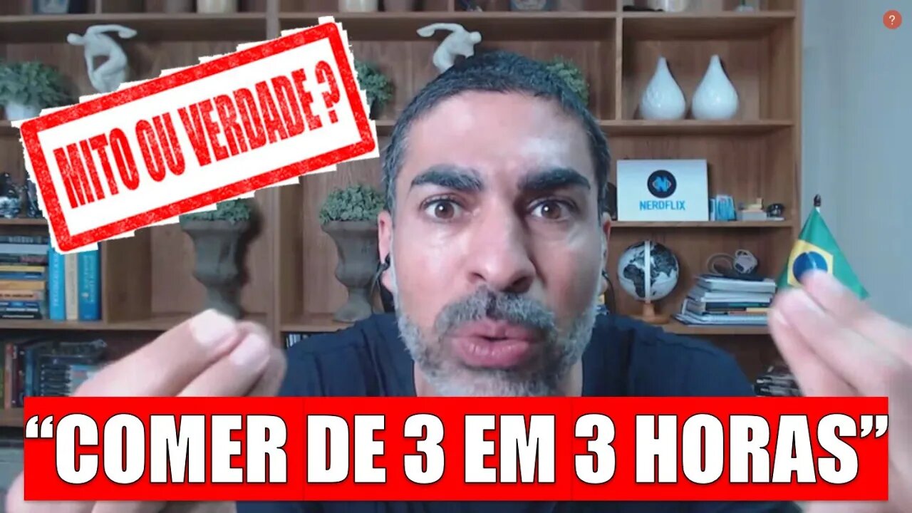 Comer de 3 em 3 horas: mito ou verdade?