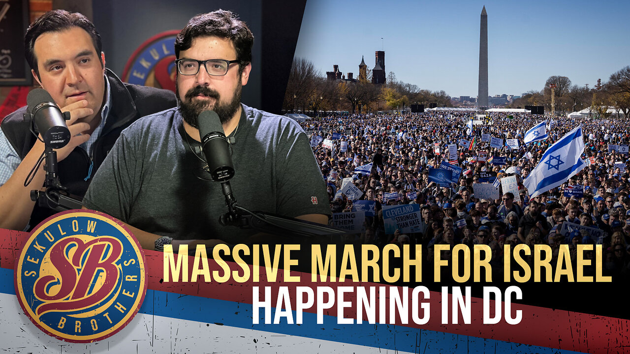 Massive March for Israel Happening in DC