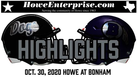 Howe Bulldogs at Bonham Warriors highlights, 10/30/2020