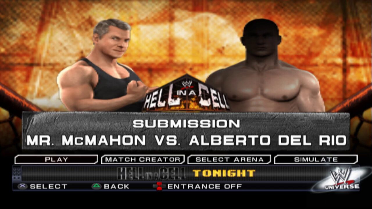 WWE SmackDown vs. Raw 2011 Mr. McMahon vs Alberto Del Rio
