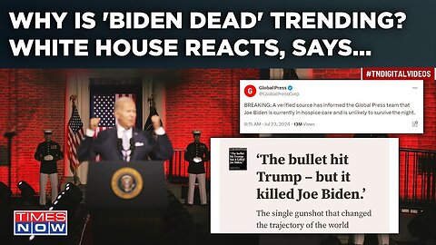 Is Biden dead? Has anyone seen him?