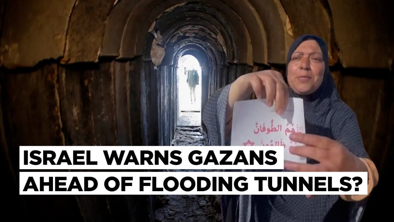 Israel Drops Leaflets Quoting Quran On Wrongdoers” In Khan Younis, Warning On Gaza Tunnel Flooding